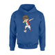 Dabbing Soccer Boy Italy Jersey Italian Football Hoodie