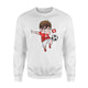Dabbing Soccer Boy Switzerland Football  Swiss Gift Sweatshirt