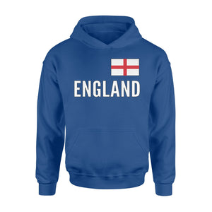 England Football Jersey Fan Support For Soccer Fans. Hoodie
