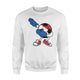 Dabbing Soccer Ball Netherlands Jersey  Dutch Football Sweatshirt