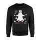 Funny Ghost Nurse I'll Stab You Halloween Gift Sweatshirt
