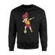 Dabbing Soccer Girl Spain Jersey - Spanish Football Sweatshirt