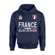 France Football Cheer Jersey Allez Les Bleus Hoodie