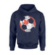 Canada Soccer Ball Flag Jersey Canadian Football Hoodie