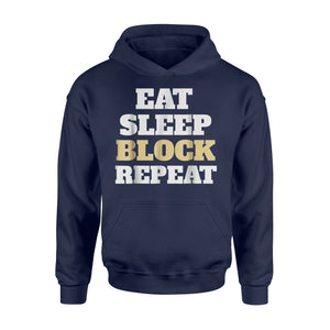 Football Lineman For Men Gloves Funny Hoodie