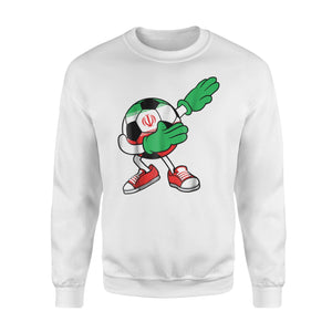 Dabbing Soccer Ball Iran Jersey Iranian Football Gift Sweatshirt
