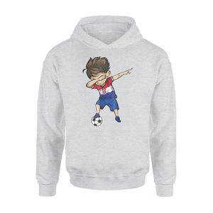 Dabbing Soccer Boy Croatia Jersey Croatian Football Hoodie