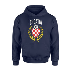 Croatia Soccer Jersey Hrvatska Football Fan Support Hoodie