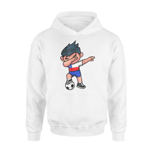 Dabbing Soccer Boy Chile Chileans Football Hoodie