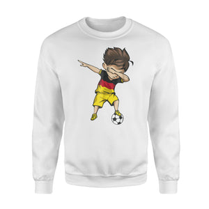 Dabbing Soccer Boy Germany Jersey  - German Football Sweatshirt