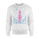 80's Neon Party Space Rocket Spaceship Costume Neon Sweatshirt