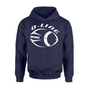 Football O Line Offensive Line Hoodie