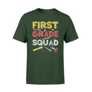 First Grade Squad 1st Grade Graduation Gift T-Shirt