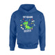 Funny Dinosaur 1st Grade Nailed It Graduate Senior  Hoodie