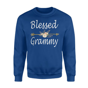 Blessed Grammy Thanks Giving Christmas Gifts Grandma Sweatshirt