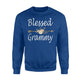 Blessed Grammy Thanks Giving Christmas Gifts Grandma Sweatshirt