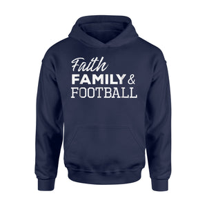 Faith Family Football Hoodie