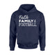 Faith Family Football Hoodie
