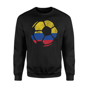 Colombia Soccer Colombian Football Flag Youth Kids Sweatshirt