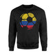Colombia Soccer Colombian Football Flag Youth Kids Sweatshirt
