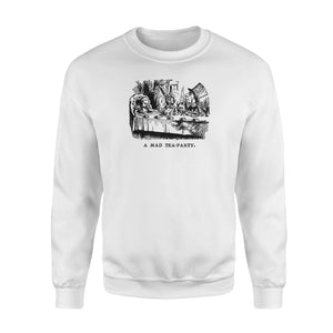 A Mad Hatter Tea Party From Alice In Wonderland Sweatshirt