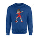 Dabbing Soccer For Girls Morocco Football Sweatshirt