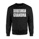 Doberman Grandma Sweatshirt