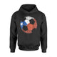 Chile Soccer Ball Flag Jersey Chilean Football Gift Hoodie