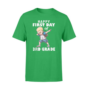 Funny Boy Dabbing Happy First Day Of 3rd Grade T-Shirt