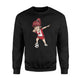 Dabbing Soccer Girl Canada Jersey - Canadian Football  Sweatshirt