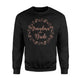 Grandma Of The Bride Floral Wreath Sweatshirt