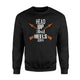 Head Up And Heels Down Arrow Pierce Horse Ride Lover Design Sweatshirt