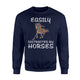 Easily Distracted By Horses Horse Lovers Gifts Sweatshirt