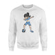 Dabbing Soccer Girl Fan Argentina Football Soccer Fan Sweatshirt