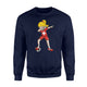 Dabbing Soccer Girl Switzerland Football Sweatshirt