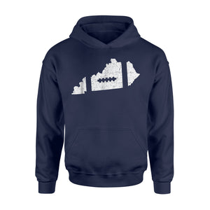 Kentucky Football Home State Gift Women Kids Hoodie