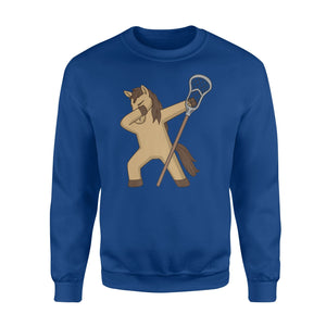 Horse Dancing Dabbing Lacrosse Sport Lovers Sweatshirt