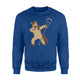Horse Dancing Dabbing Lacrosse Sport Lovers Sweatshirt