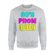 80's Prom Queen Eighties Neon Party Costume Sweatshirt