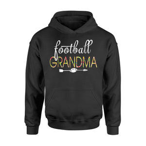 Football Grandma Sports Grandma Game Day Gift Hoodie