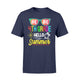 Funny Glasses Bye Bye 4th Grade Hello Summer Graduate T-Shirt