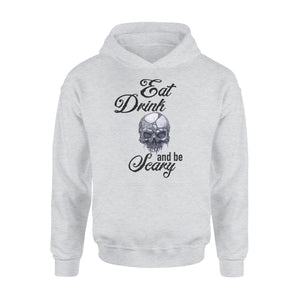 Eat Drink And Be Scary Halloween Hoodie