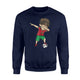 Dabbing Soccer Boy Morocco Jersey  - Moroccan Football Sweatshirt