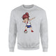 Dabbing Soccer Girl South Korea Jersey Korean Football Sweatshirt