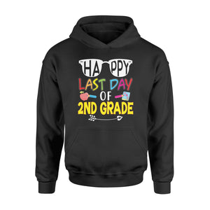 Happy Last Day Of 2nd Second Grade  Summer  Hoodie