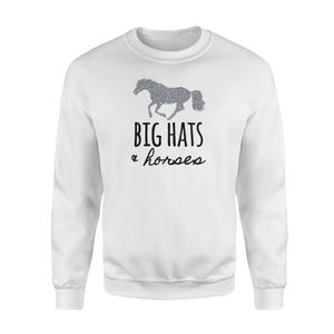 Hats Horses Derby Sweatshirt