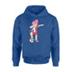 France Soccer Football Dab Dabbing Girl With Jersey Hoodie