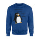 I Am A Penguin! Fun Winter, Bird, Cold Weather, Lazy  Sweatshirt