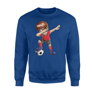 Dabbing Soccer For Boys Kids Men Dab Funny Football Sweatshirt
