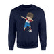 Dabbing Soccer Boy Netherlands Jersey  - Dutch Football Sweatshirt